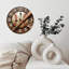 Horloge murale baseball