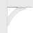 Standard Thorton Architectural Grade PVC Bracket with Block Ends-33859596