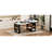 Storage Cabinet with Extendable Dining Table,Rolling Kitchen Island,for Versatile Use