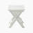 HIPS Foldable Small Table And Chair Set With 2 Chairs And Rectangular Table  White