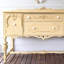 Buffet simple jaune