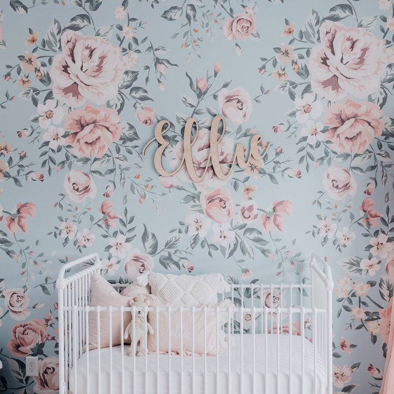 Floral Wallpaper, Pre-Pasted