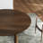 Caitlyn Soild Wood Round Dining Table with Four Leg-277632217-277632218