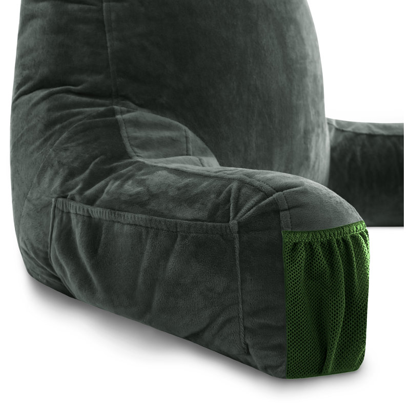  Housse et insert de coussin de lecture, Vert foncé