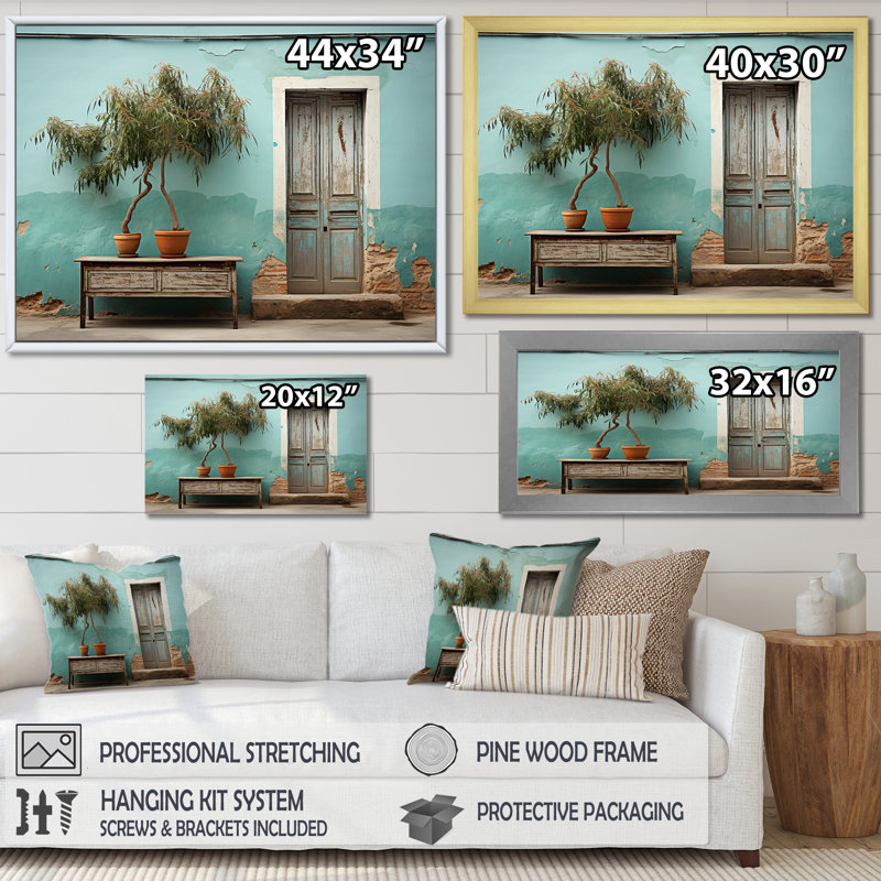 Cuba Tranquily Retreat II, H 30 po x l 40 po x P 1,5 po, Cadre simple noir