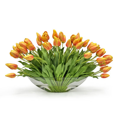 Tulip Mix In Glass