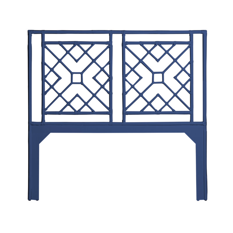 Ananias Headboard, Navy, Queen