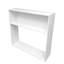 Bibliothèque étagère modulaire 44 po x 43 po x 12 po, extensible, pour la maison, le bureau, la bibliothèque, le commerce, la vente au détail