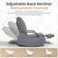 Chaise berçante - gris foncé