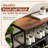 12 Pairs Metal Shoe Storage