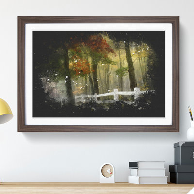 Autumn Forest Vol.6 Paint Splash - Picture Frame Graphic Art