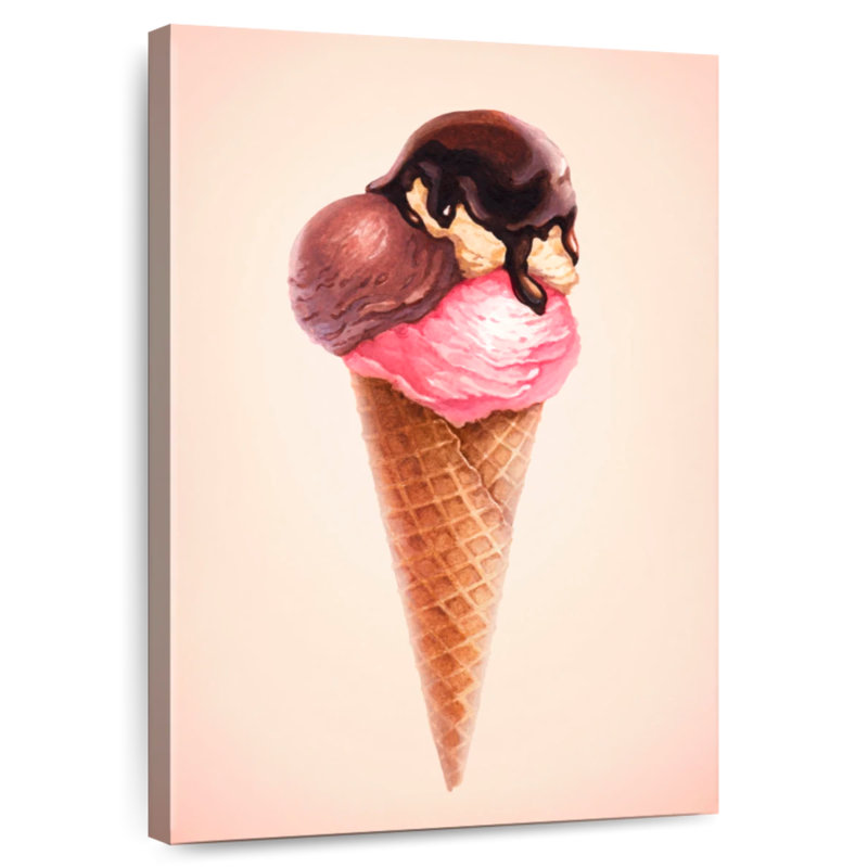 Yarlin Sweet Ice Cream Cone, 51" H x 34" W