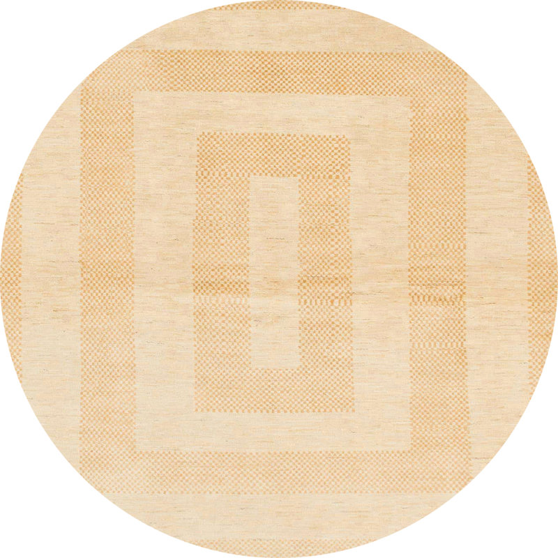 Tapis abstrait moderne 1519, Rond 4 pi