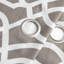 Panneau de rideau 84 "Trellis Black Out-1144193467-1144193466
