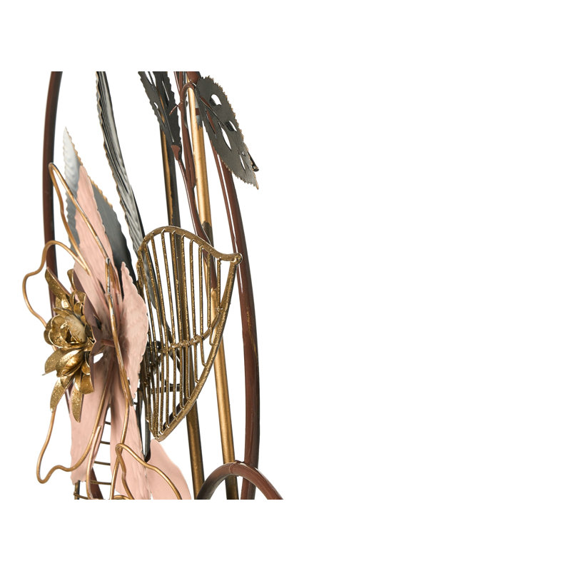 Handmade Plants & Flowers Wall Decor on Iron