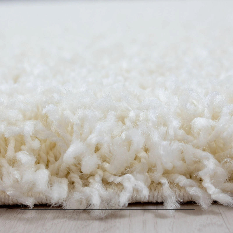 Solid Colour Shag Area Rug, Runner 60 x 220 cm