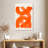 Avery Orange Brush Strokes-108239641