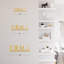E = MC Energy Milk Coffee Décoration murale abstraite moderne décoration suspendue décoration murale en métal-124838459-124838464