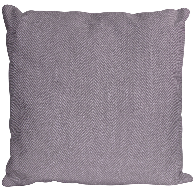 Housse et insert de coussin carré Grassroots, Gris clair / beige