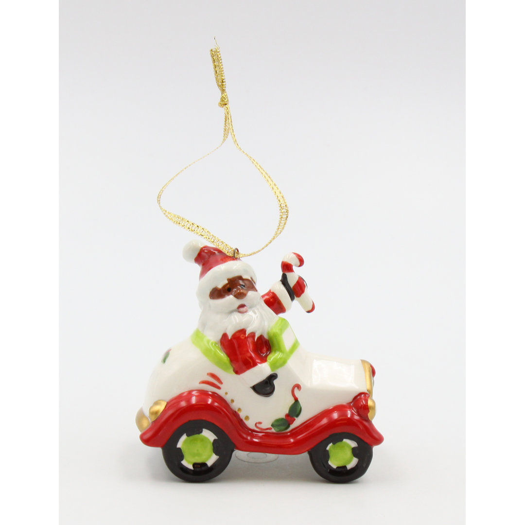 2.75'' Ceramic Hanging Figurine Ornament The Holiday Aisle®