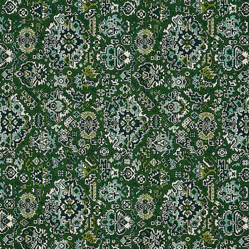 Pallay Épinglé Fabric, Emerald