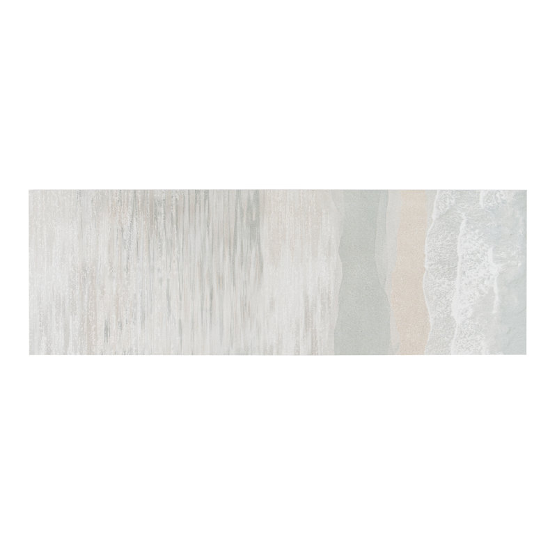 Grand carreau mural 16 x 48 po Ivory Misty