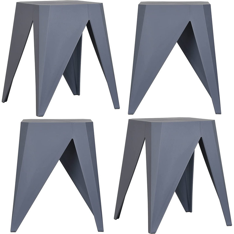 Tabouret Isbella, Gris anthracite