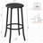 Kameelah Counter Stool with Iron Frame