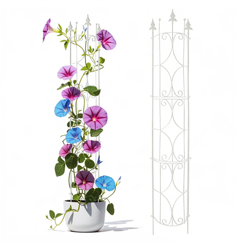 183cm H x 31cm W Metal Gothic