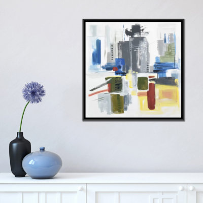 « architectural abstract », reproduction d’art sur toile tendue