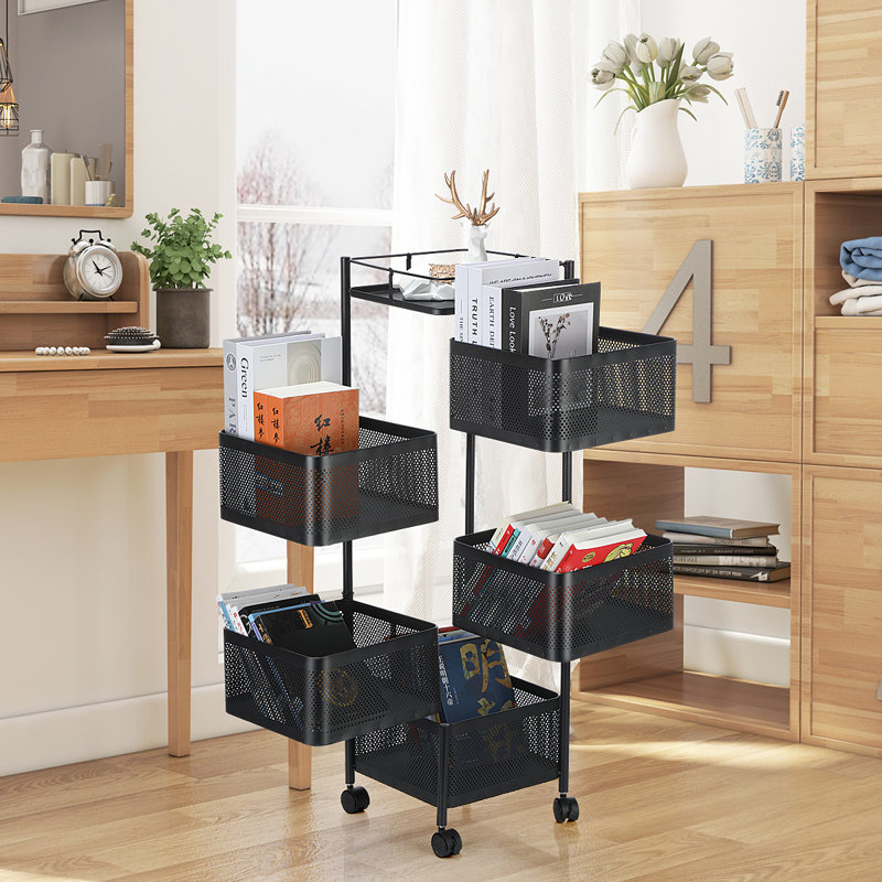 94cm H x 27cm W Utility Cart