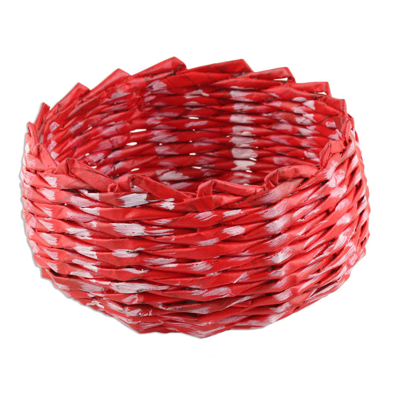 Panier en carton / papier recyclé Novica