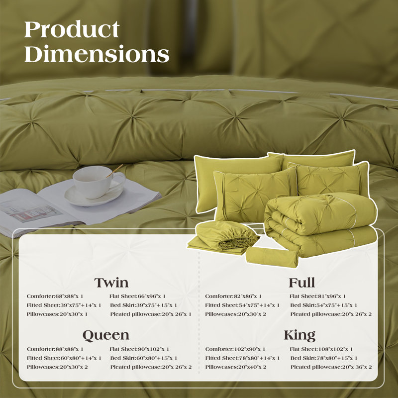 Literie , Housse de couette double + 2 taies d'oreiller stan, Bleu jaune rayé