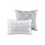 King Size Cotton Duvet Cover In Grey With Bedroom Accessories Made Of Washable Bedding And Pillows-116012558