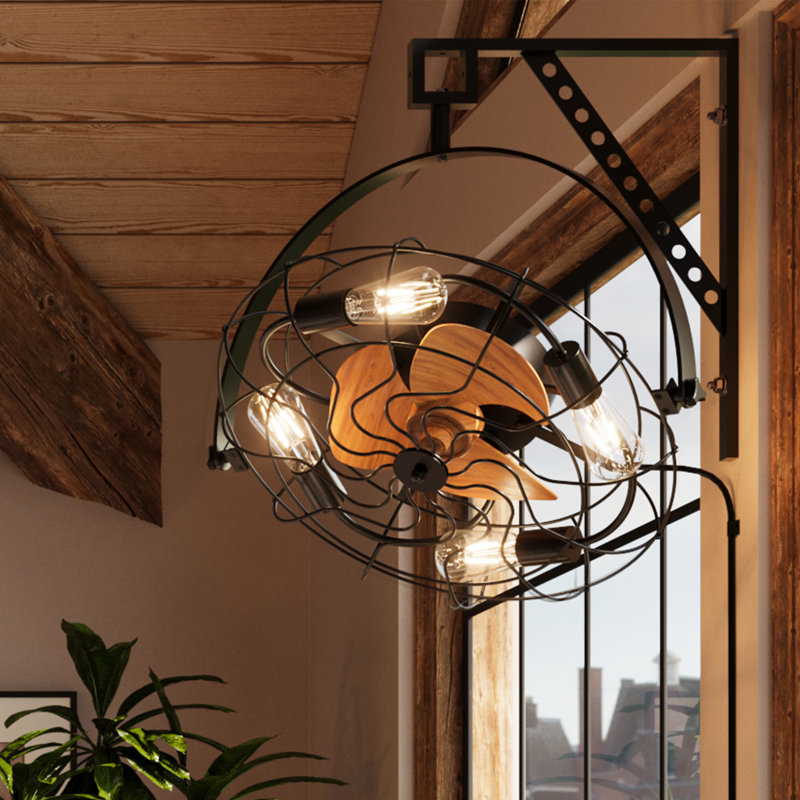 Ventilateur mural 20 po avec lumière Cristofaro