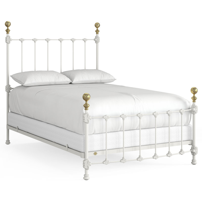 151 Palatial Bed | Complete Standard, Matte White, Full