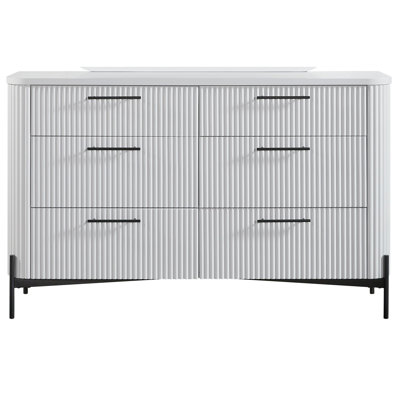 Commode 6 tiroirs pour chambre à coucher
