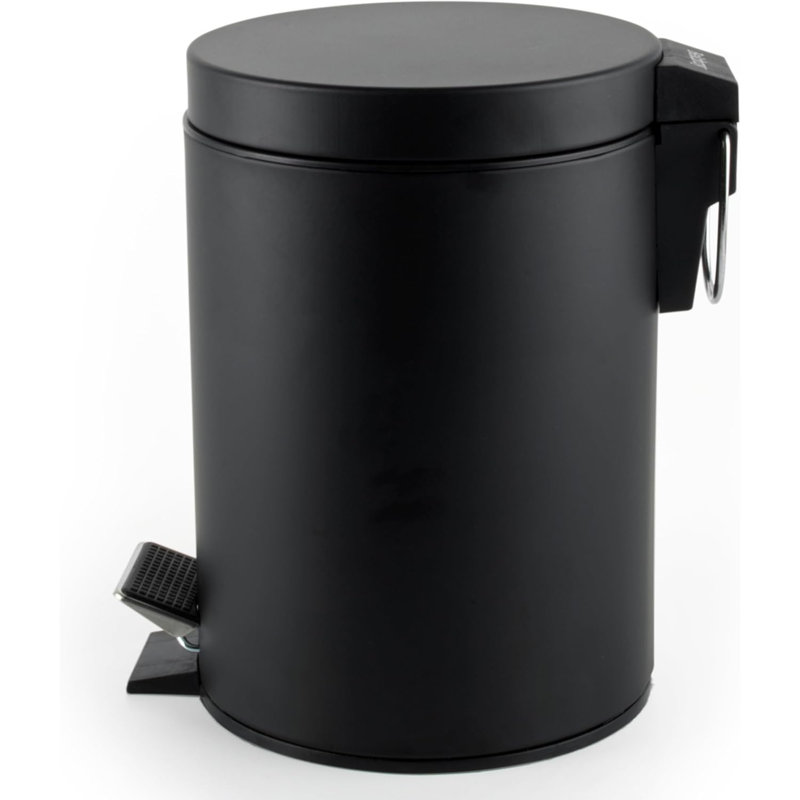 Steel Step On Kitchen Trash Can - 3L