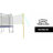 Skywalker Trampolines Volleyball Net Enclosure Attachment Game