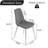 36" Square Glass Dining Table Set, Modern Stainless Steel Cross-Leg Base With 4 Velvet Upholstered Chairs-1107086992