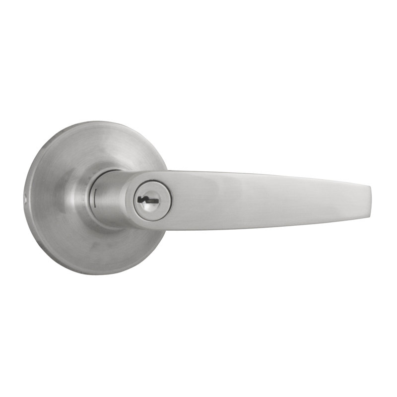 Bristol Satin Nickel Keyed (Entry) Door Lever