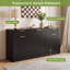 Buffet cannelé l 67 po avec 6 portes et 2 tiroirs-1499674513