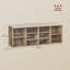 8 Pair Shoe Storage Bench