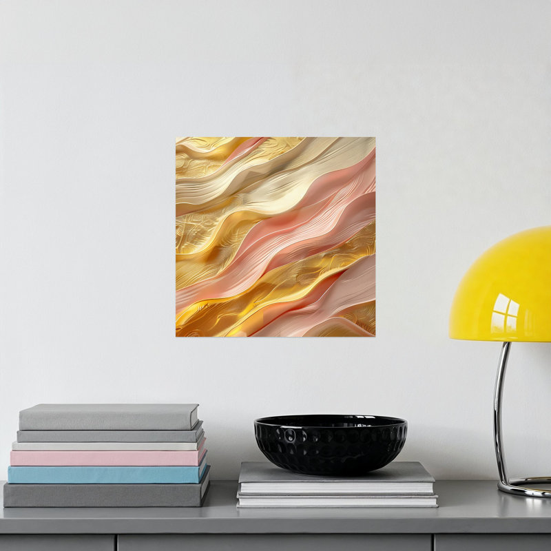 Akur No Frame Print on Canvas, 25.4 cm H  x 25.4 cm W