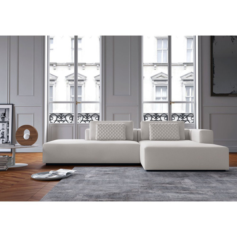 Spruce Modular Sectional, Right Hand Facing, 31" H x 124" W x 72" D