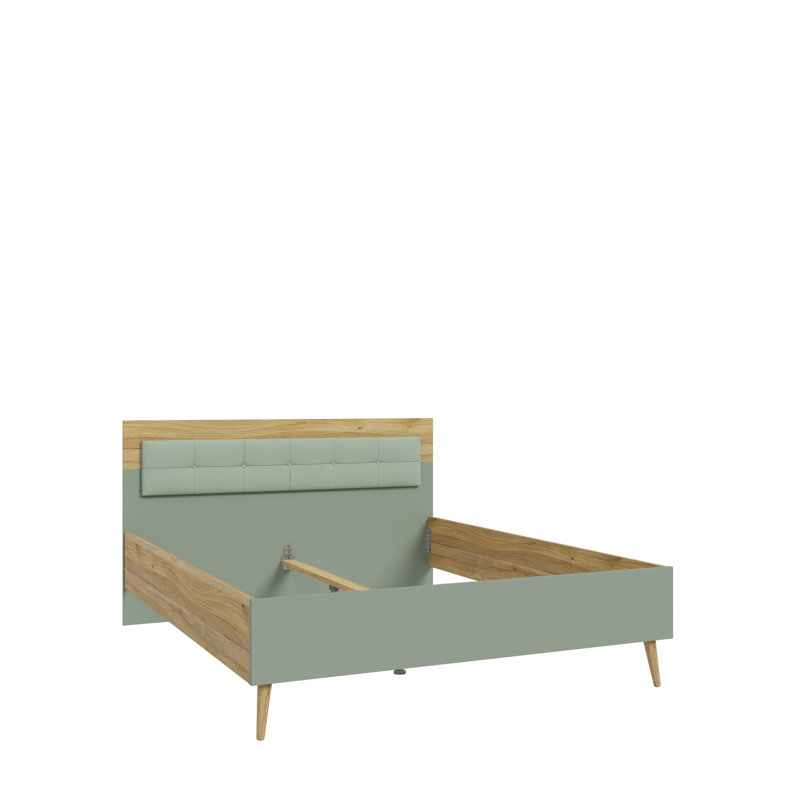 Rauchtown Bed, Beige/Sage, European Kingsize (160 x 200cm)