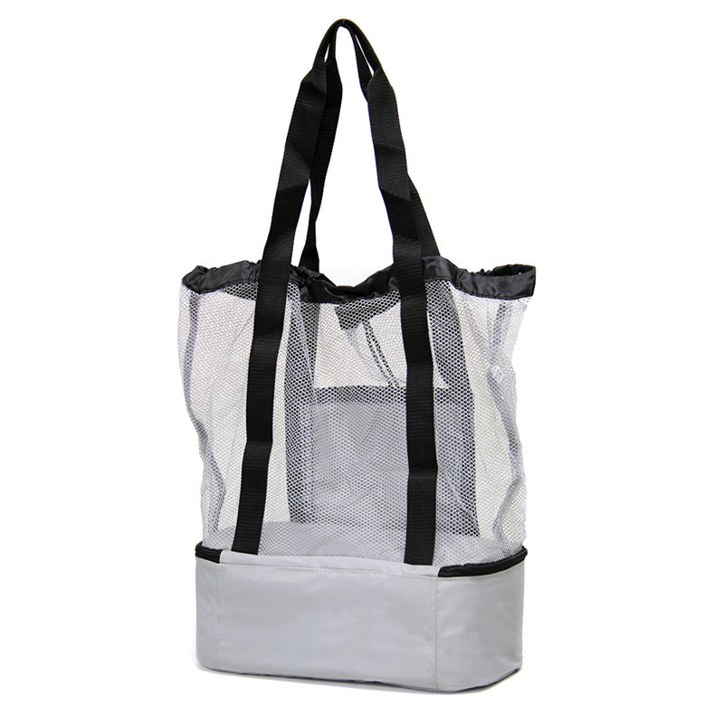 Glacière fourre-tout 12 cordons, Argent/Gris