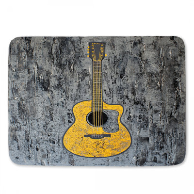 Tapis de bain guitare