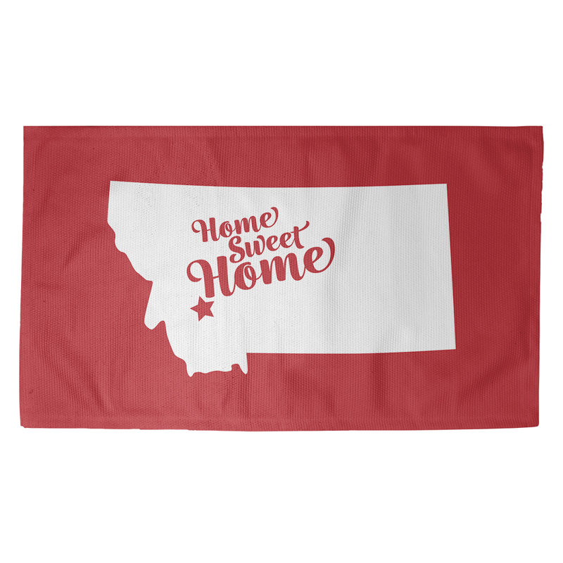 Tapis en coin rouge doux home Butte, Rectangle 2 pi x 3 pi
