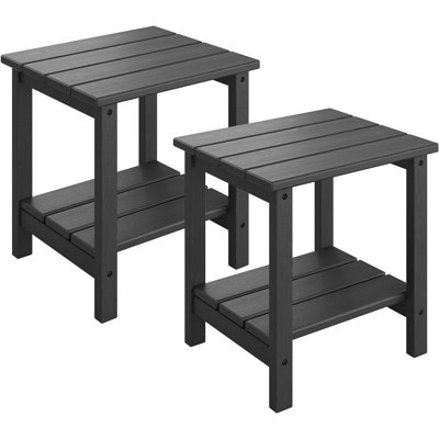 2Pcs Adirondack Outdoor Side Table